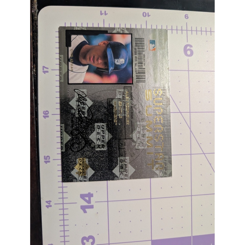 2000 Upper Deck Superstar Summit Alex Rodriguez SS13 Seattle Mariners Card
